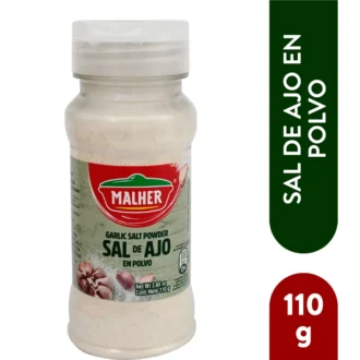 Sal de ajo polvo malherirles 110g