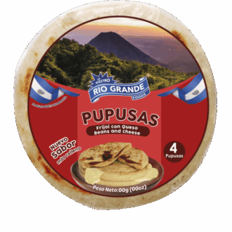 Pupusas Frijol y Queso